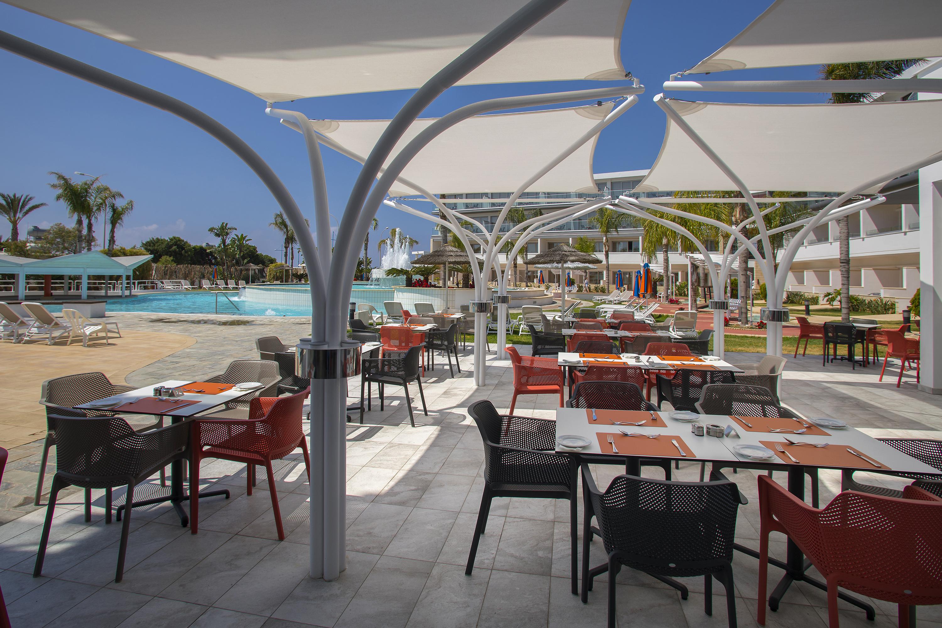 Faros Hotel Ayia Napa Restoran gambar